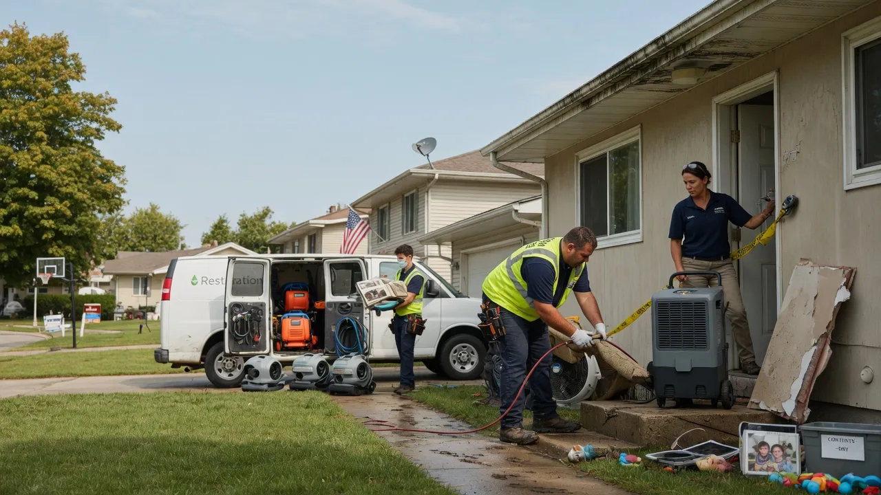 Water Damage Restoration in Rougon, LA near me